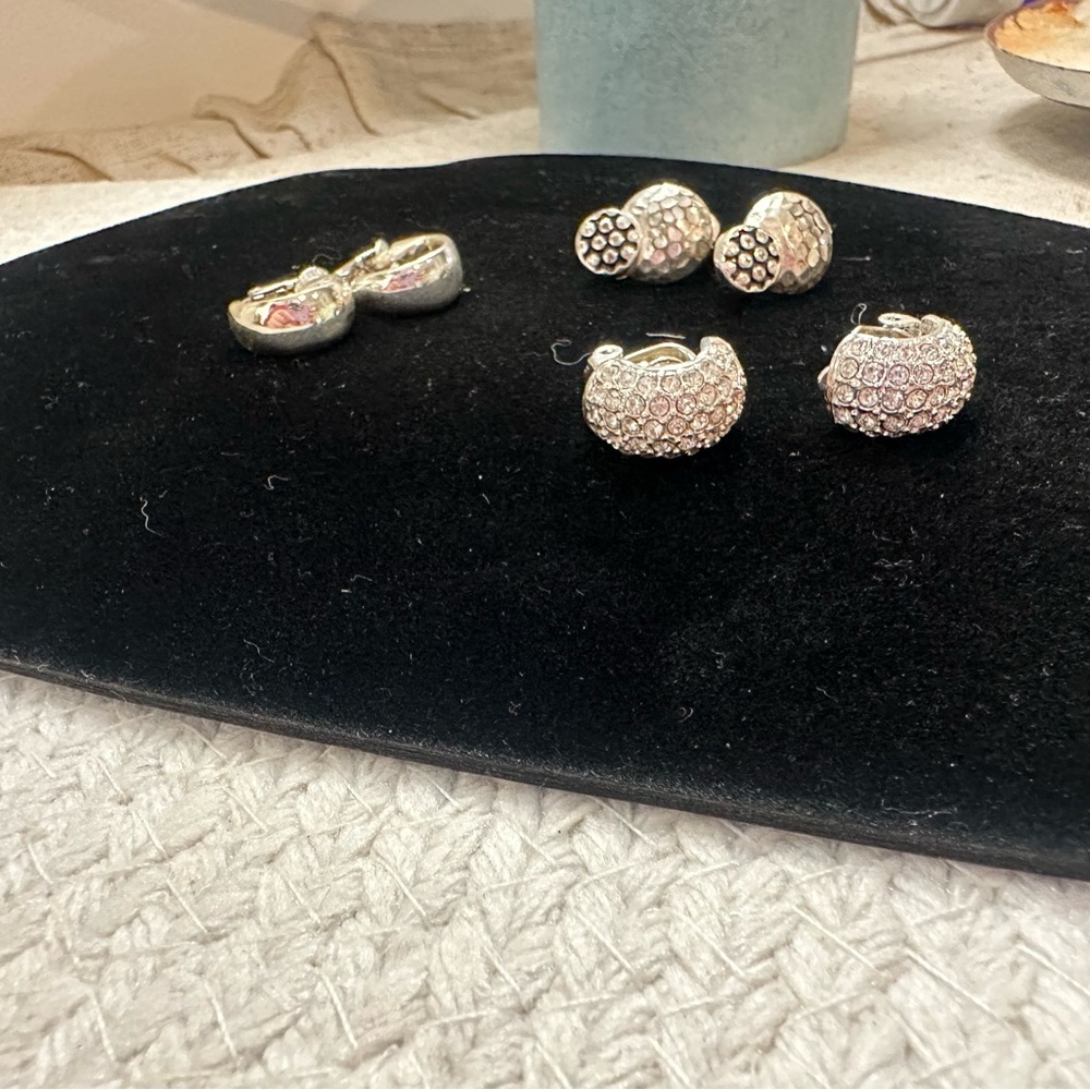 Costume clip on earrings